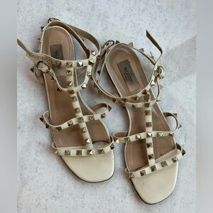 Valentino Ivory Sandals